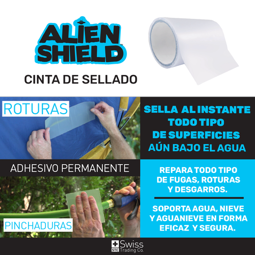 Alien Shield Cinta Sella Todo x 3