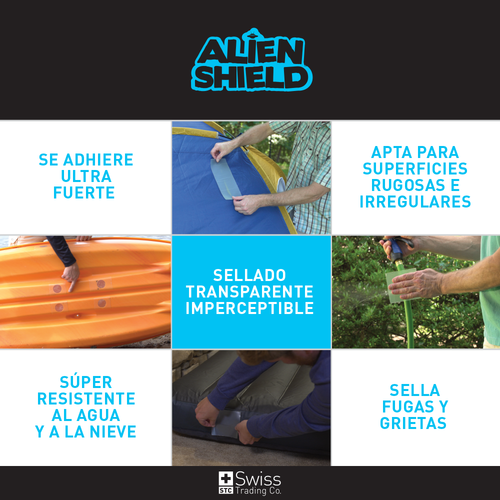 Alien Shield Cinta Sella Todo x 3