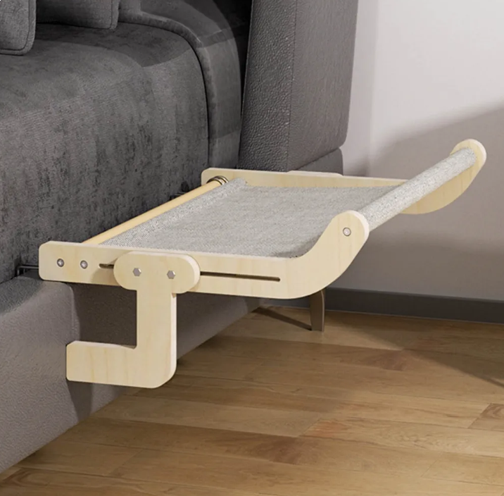 Cama colgante gato pared hamaca