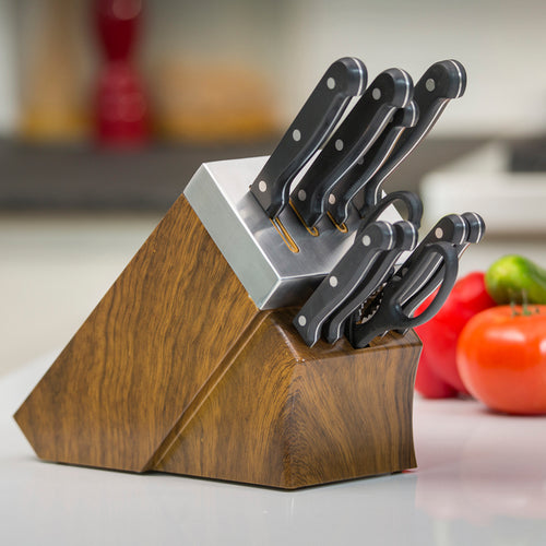 Chefs Edge 10pz Acero c/Bloque Afilador